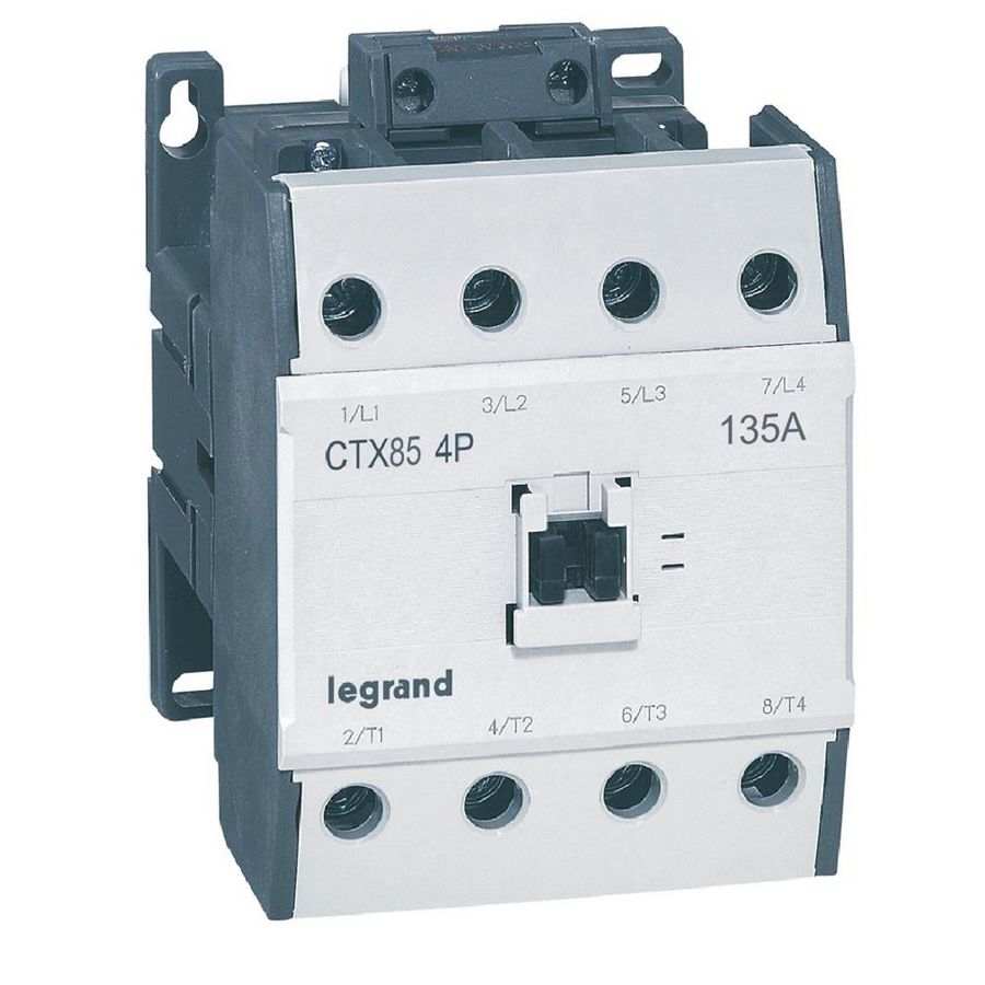 Magneetschakelaar CTX3 4-polig 135A 230V AC