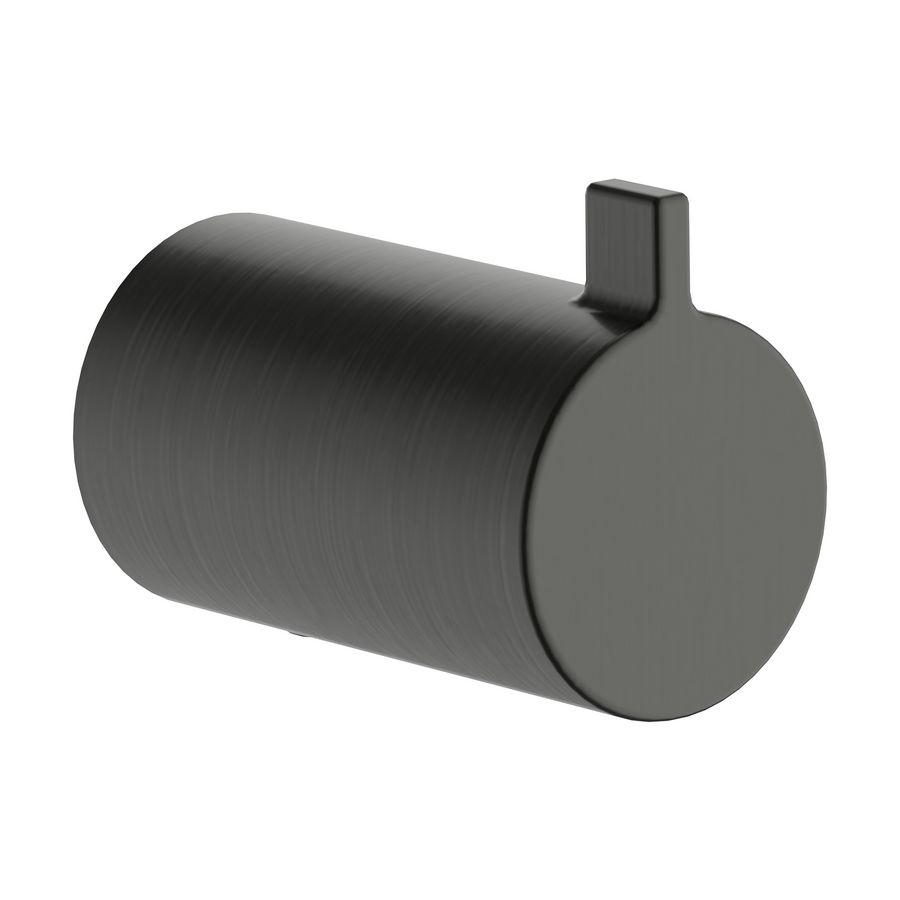 AddStoris S wandhaakje Brushed Black Chrome