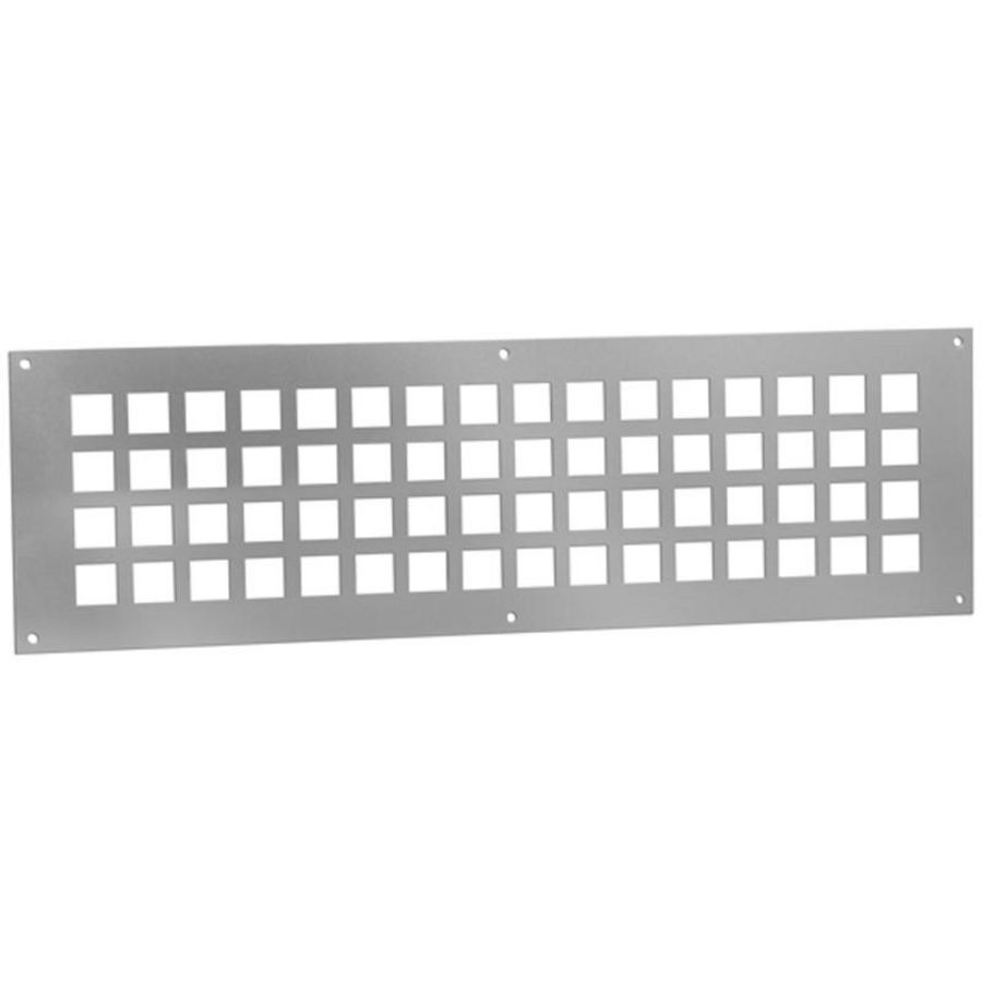 ALU ventilatieplaat 500x150mm