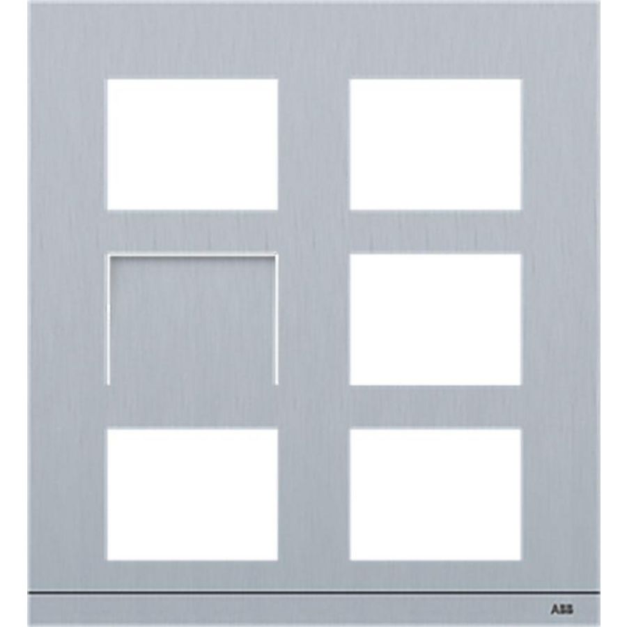 Welcome buitenpost frame video, maat 2/3, aluminium