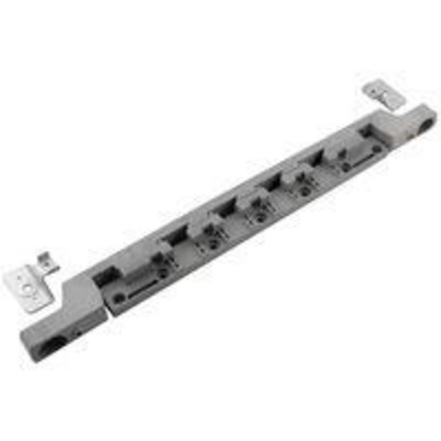 Koperrailsteun 4-polig 400A schuin XL3