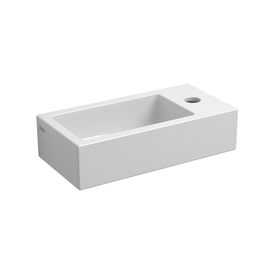 Flush 3 fontein 360x1800mm wit met kraangat RE met plug