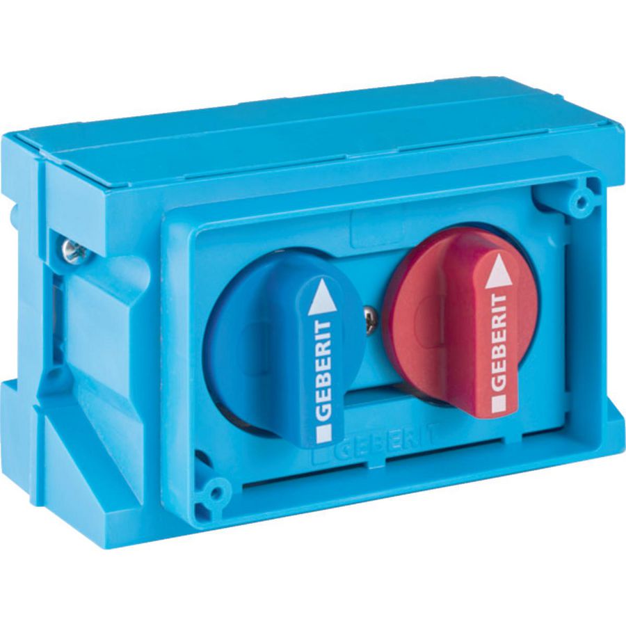 Compact afsluitunit messing DNV15
