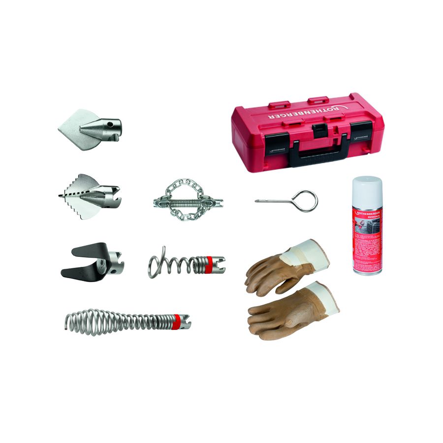 Gereedschapsset l voor spiralen 16mm 10-delig