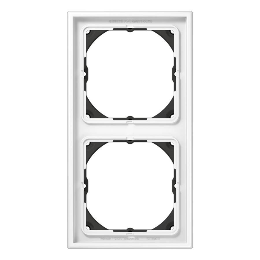 Afdekraam 28mm LS 2v alpinwit sl.v.