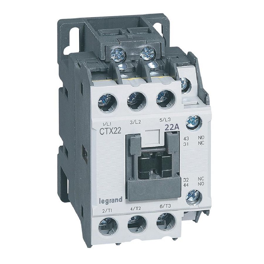 Magneetschakelaar CTX3 22 3-polig 22A 230V AC