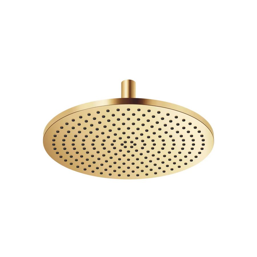 Regendouche plafondbeves. FlowReduce 400mm Messing gebors.