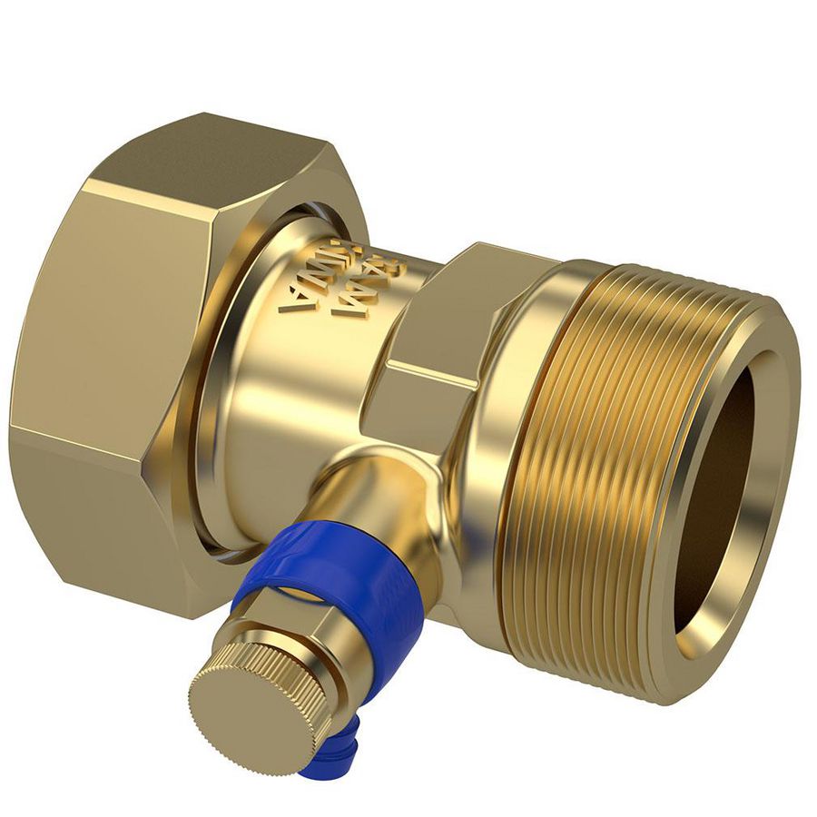Keerklep /1.1/2" wartel x 1.1/2" bt./DN32 / L=65 mm / VVE=4