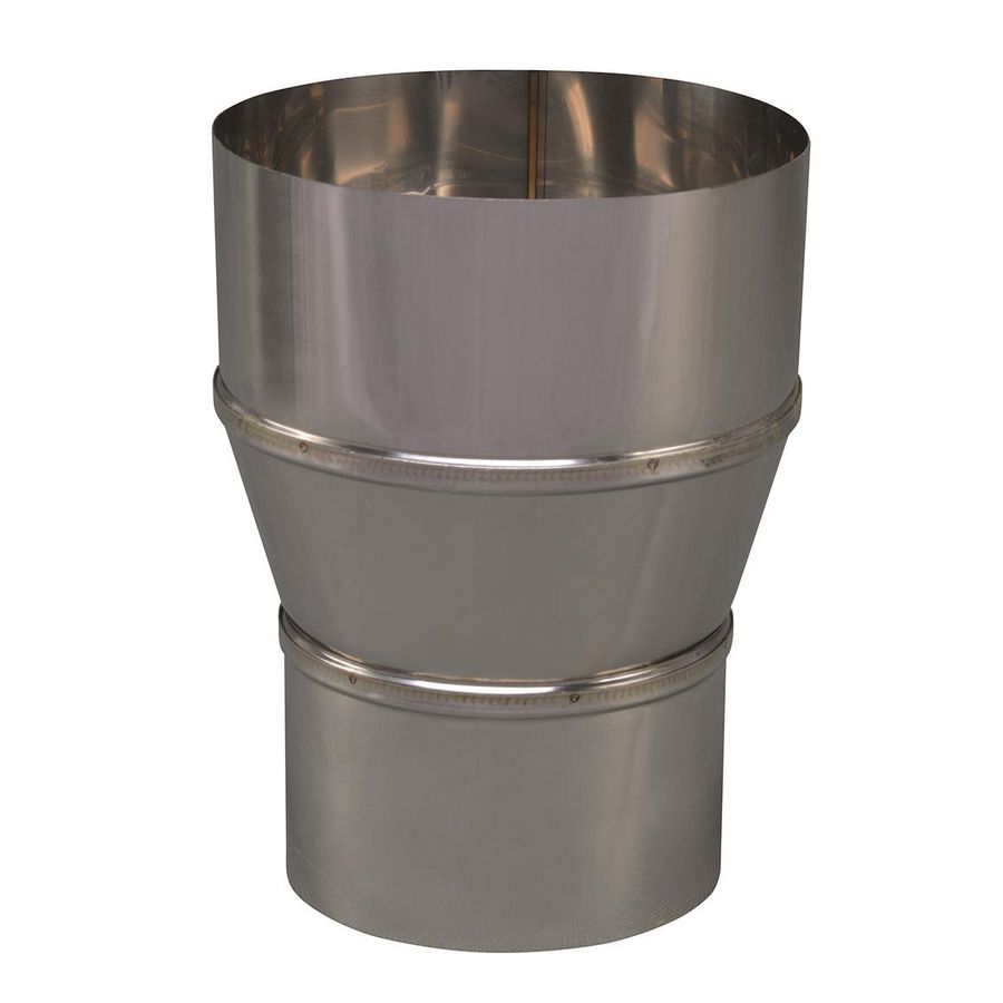 EW RVS verloopstuk 99mm uitw. - 125mm
