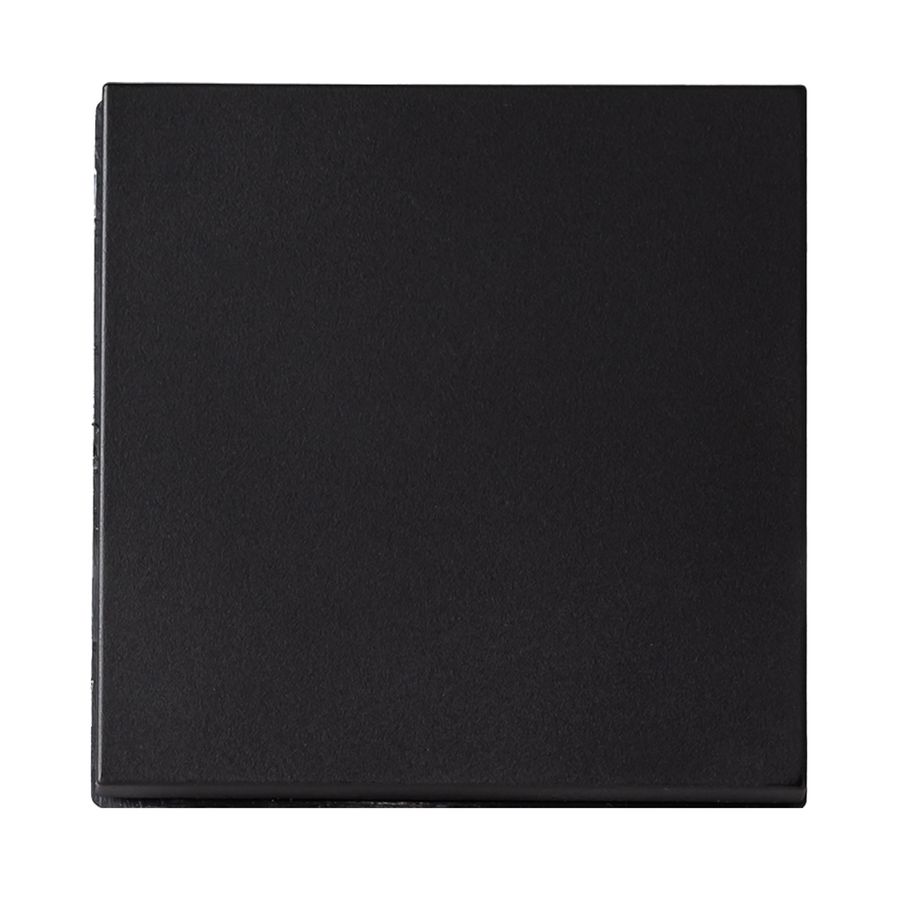 Tastdimmer Knop Enkelvoudig V1/J1 Mat Zwart VVE=10