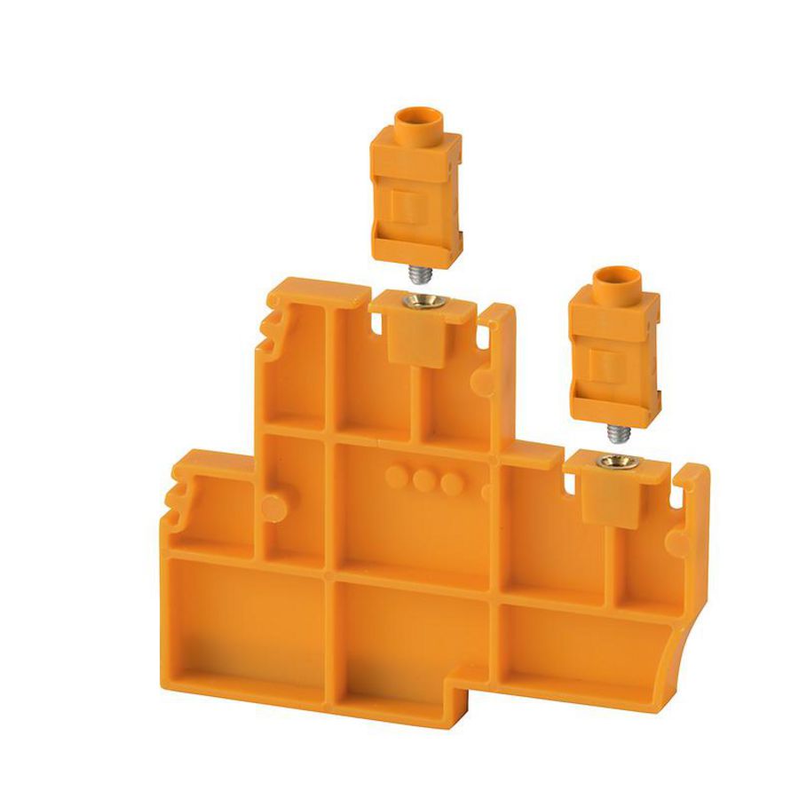 Afsluit- eindplaat oranje 58mm 5mm V-2 P 1072660000 VVE=10