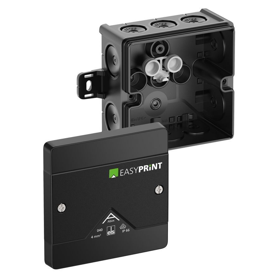Abox 040 AB-L/sw EasyPrint Aftakdoos VVE=20