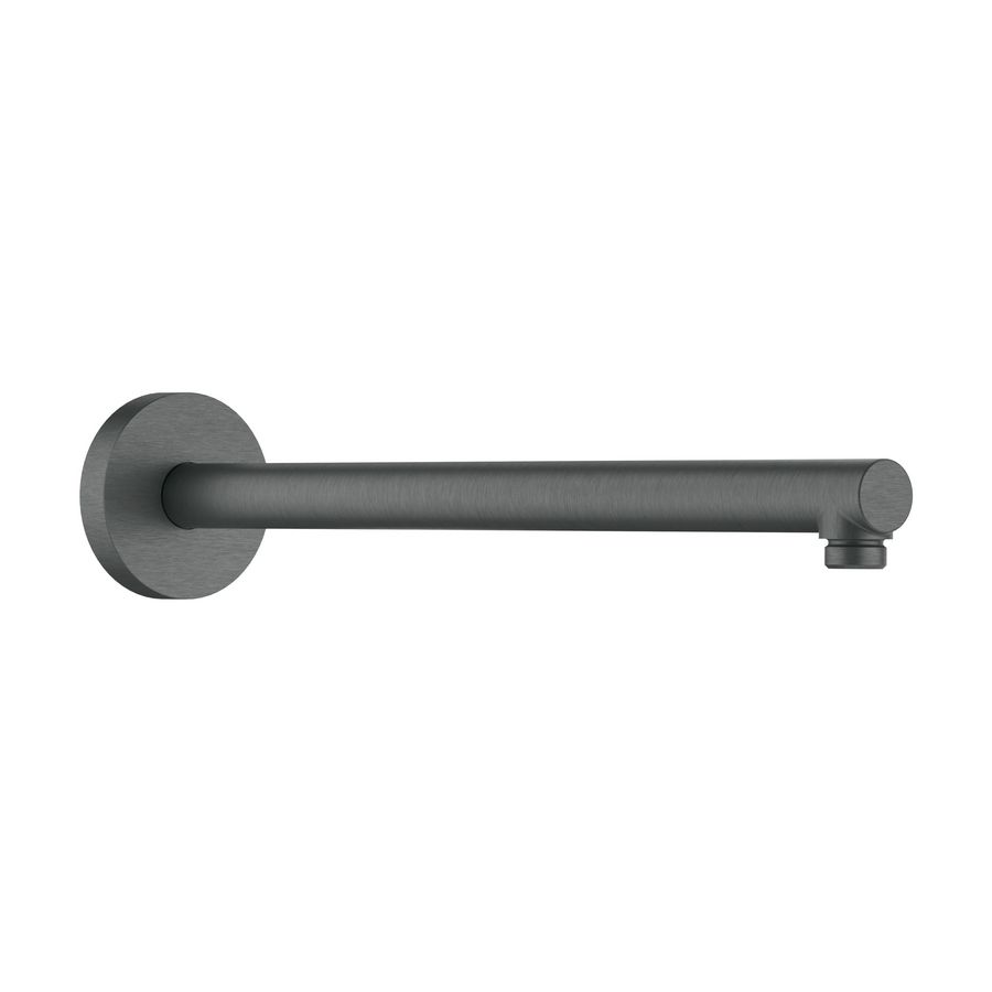 Douchearm S 39cm Brushed Black Chrome