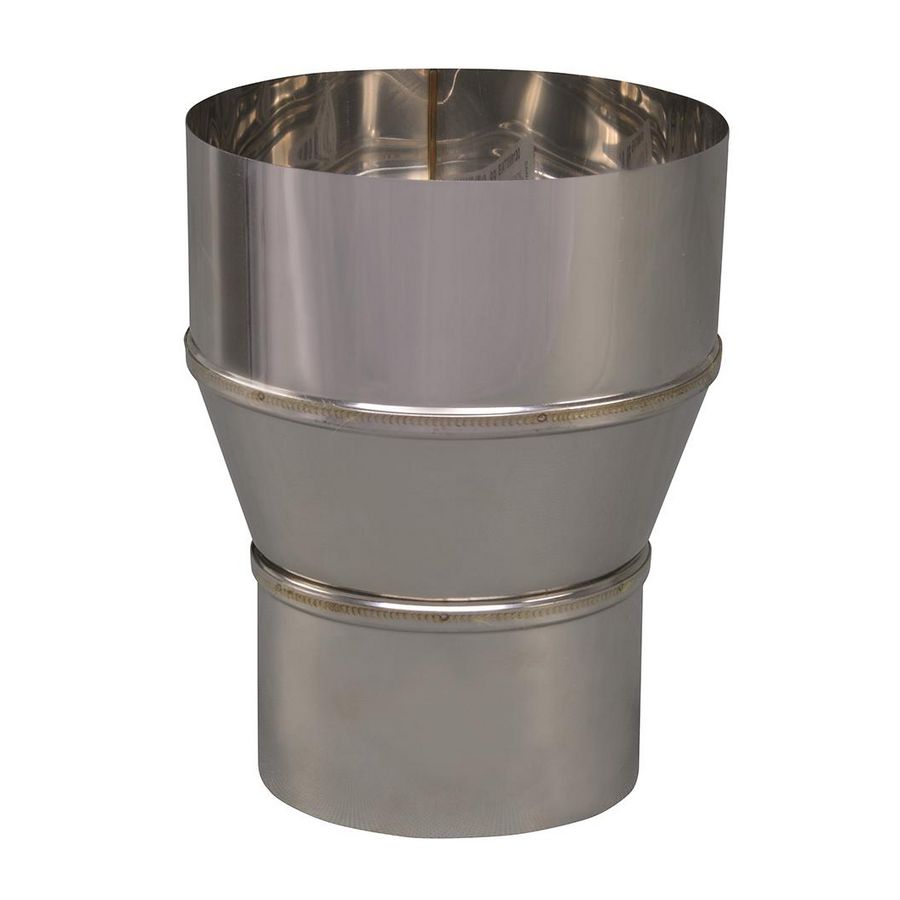 EW RVS verloopstuk 99mm uitw. - 130mm