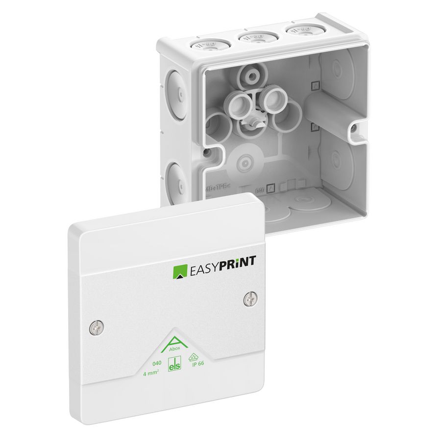 Abox 040-L/w EasyPrint Aftakdoos VVE=20