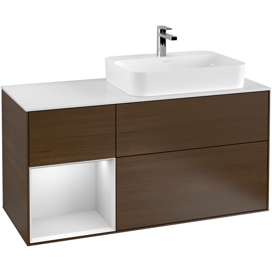 Wastafelonderkast Finion 1200x603x501mm W.Veneer G391MTGN