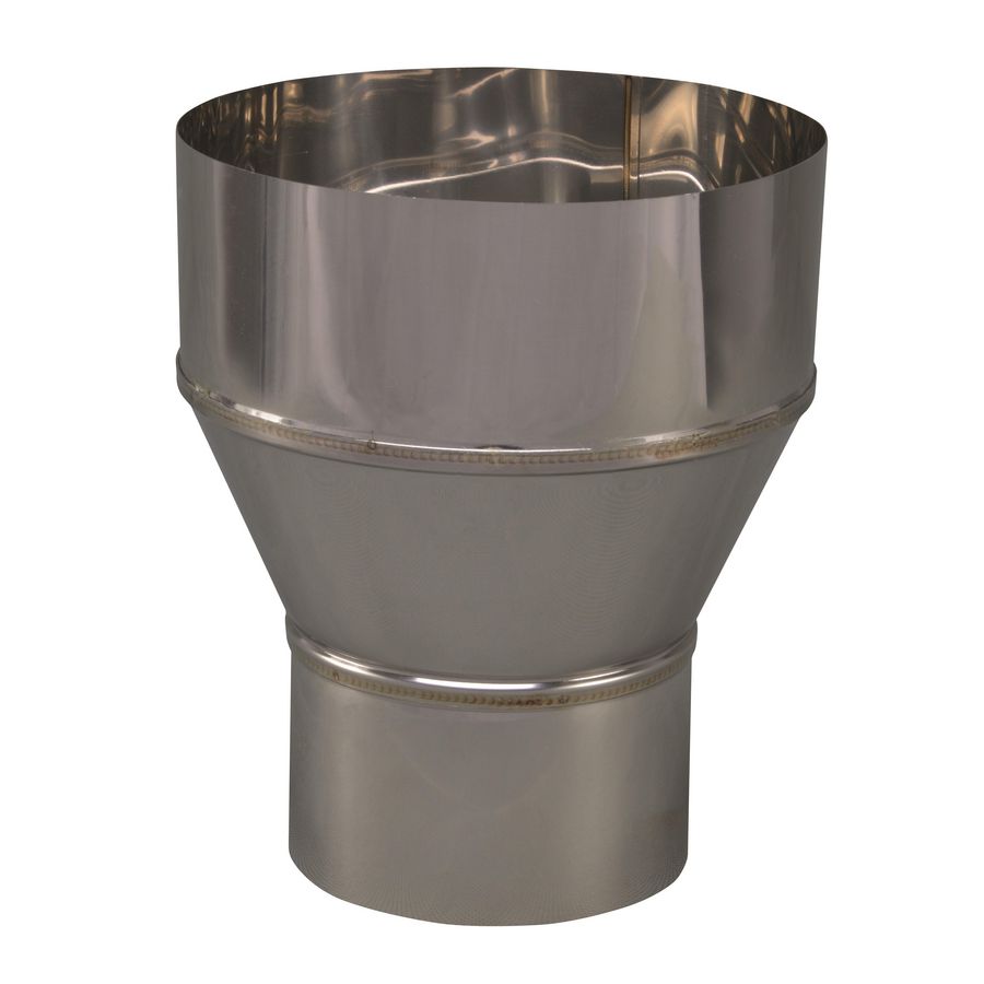 EW RVS verloopstuk 99mm uitw. - 150mm