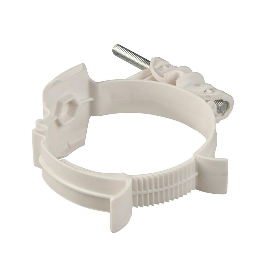 PROMO Beugel PP 80/100mm (60/100 concentrisch) Click wit (0169034)