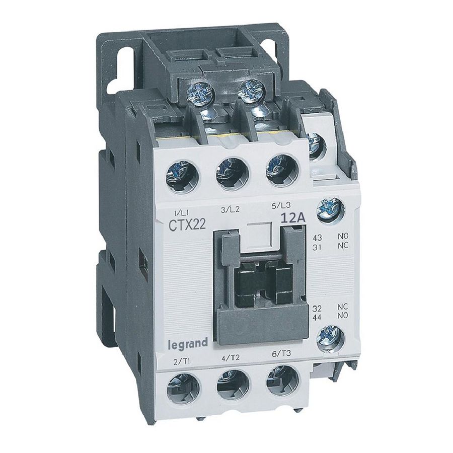 Magneetschakelaar CTX3 22 3-polig 12A 24V AC