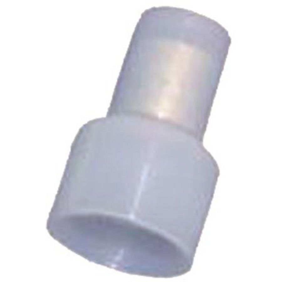 Geisoleerd eindverbinder 10mm² transparant VVE=50