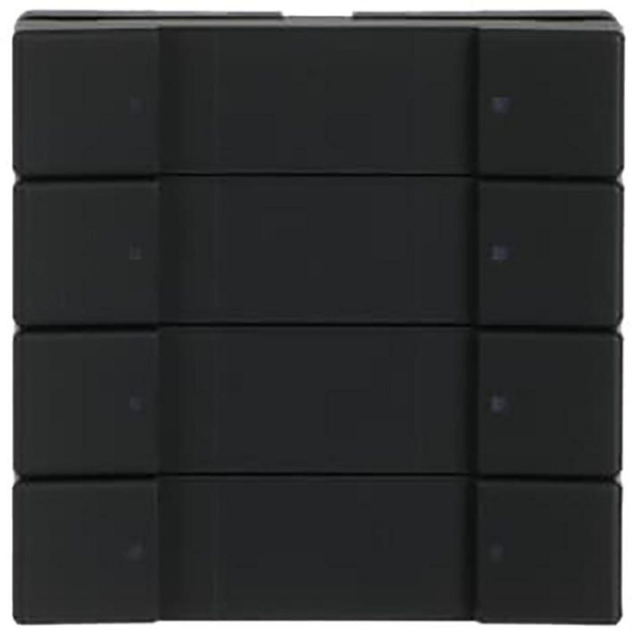 KNX sensor multifunct 4/8v f-matzwart (6127/02-885)