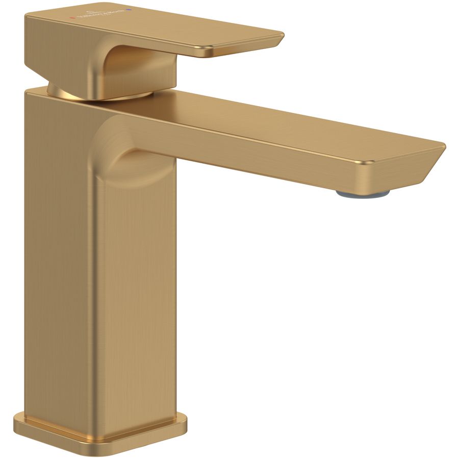 Eengreeps wastafelkraan Subway 3.0 Brushed Gold TVW11200300076