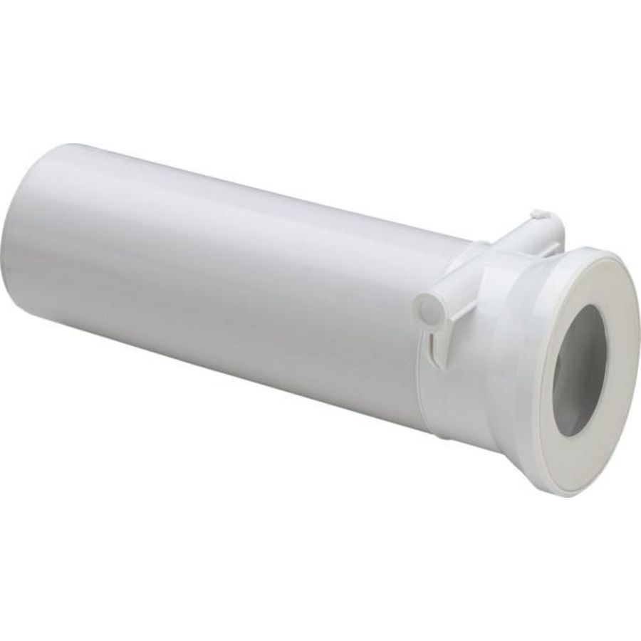 Closet-Aansluitstuk 400 kunststof/alpine-wit