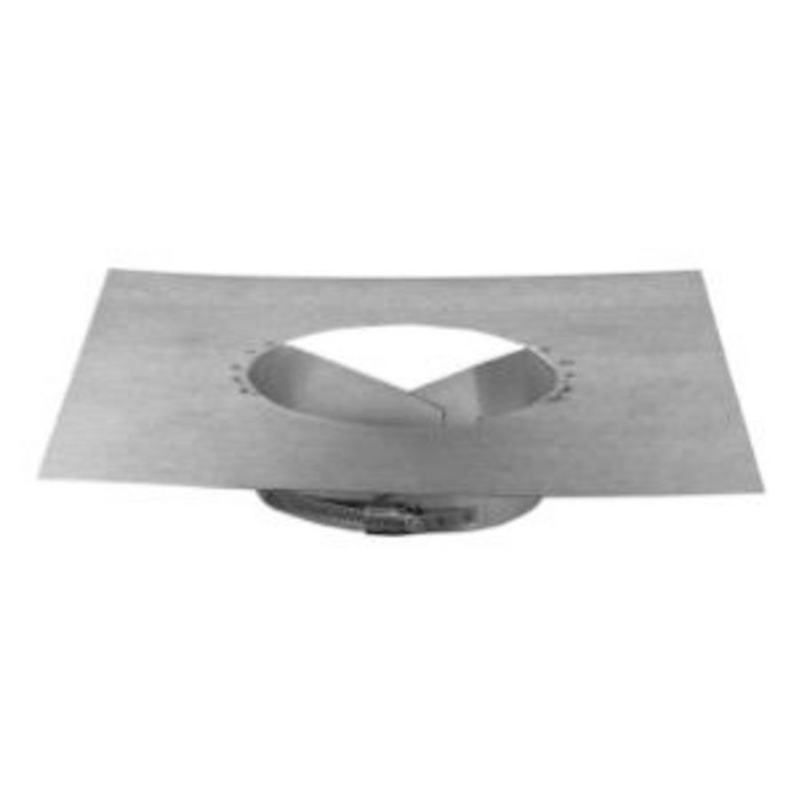 Afdekplaat Twin RVS 125mm