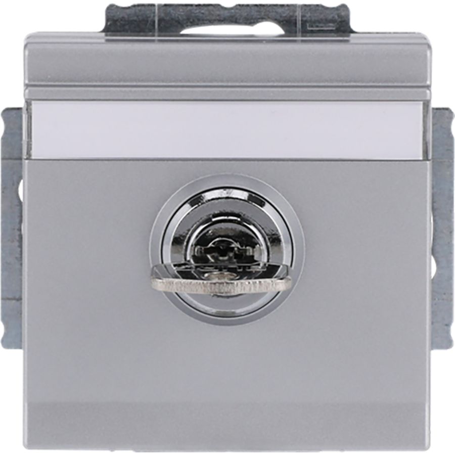 Tekstwandcontactdoos ra kv kd+slot Centraalplaat inb f-alu (20 EUKNBSL-83)