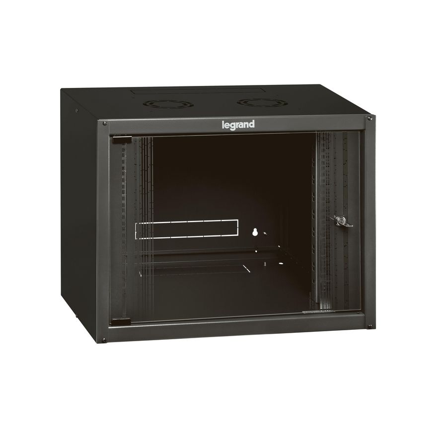 Wandkast 19" 12U 605x454mm vast raam Linkeo
