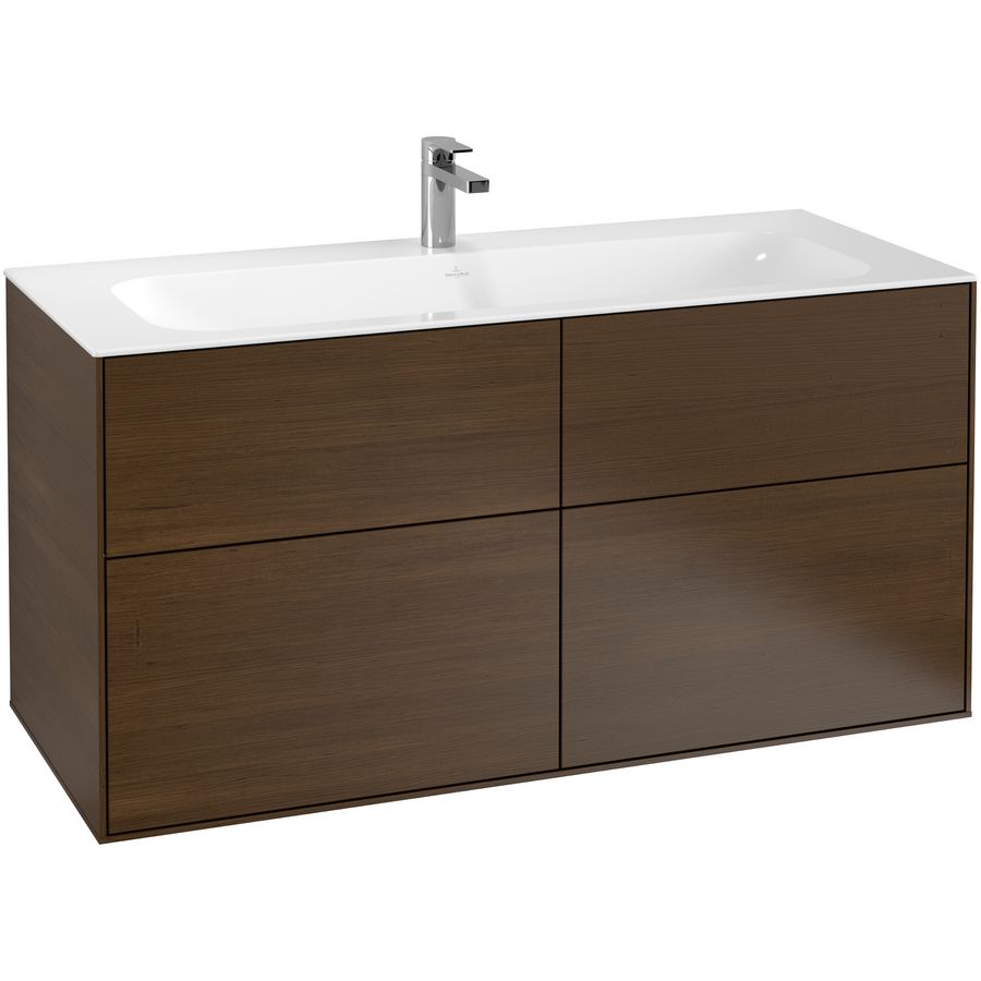 Wastafelonderkast Finion 1196x591x498mm W.Veneer F05000GN