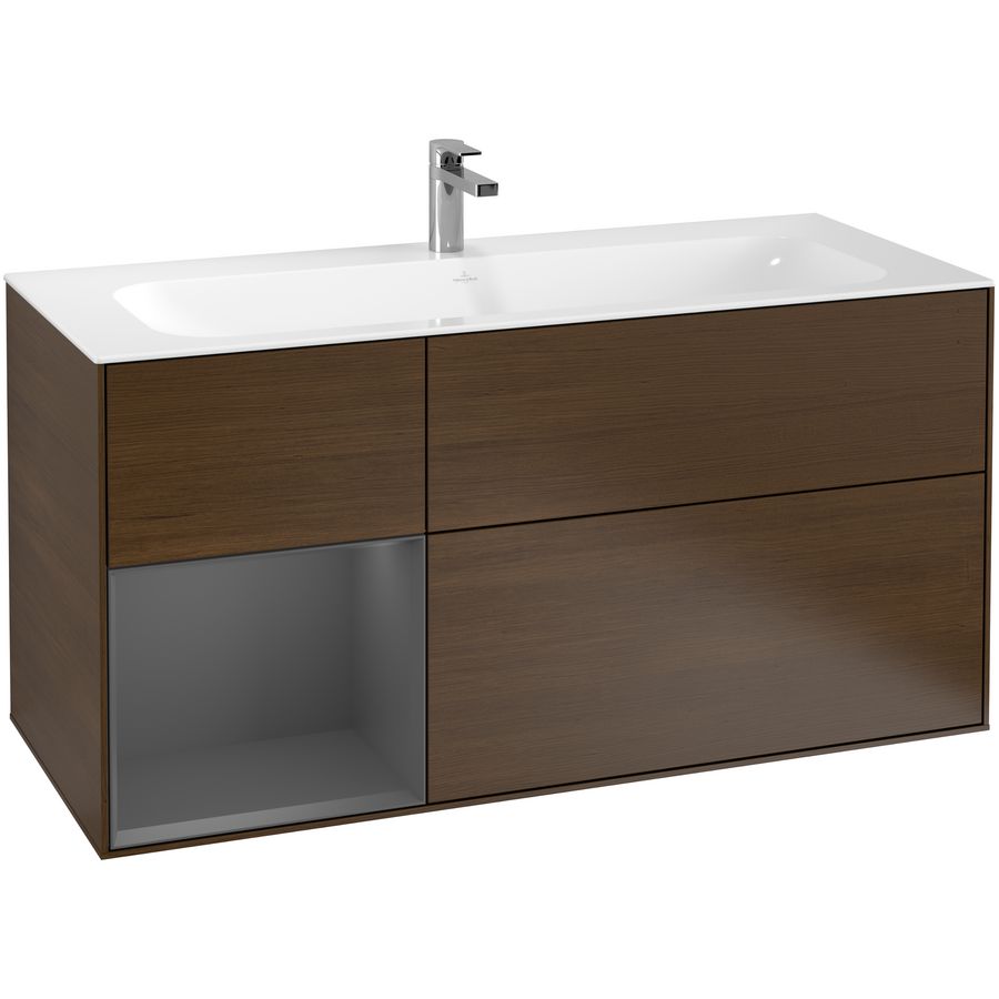 Wastafelonderkast Finion 1196x591x498mm W.Veneer F060GKGN