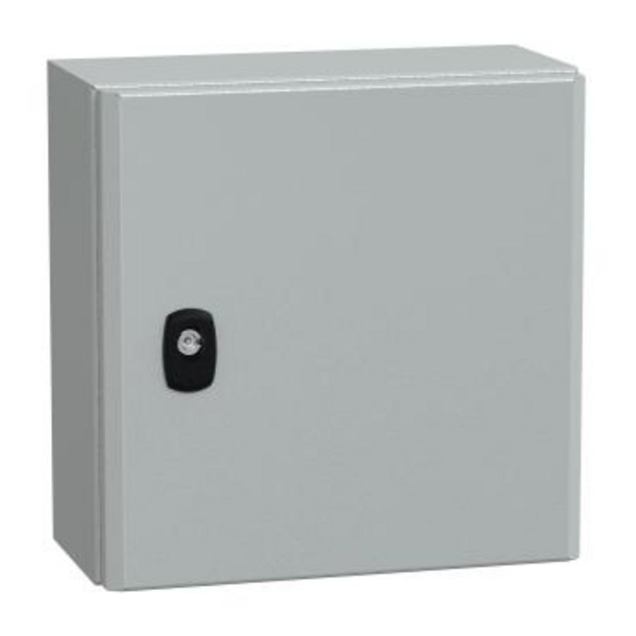 Kast Volle deur z. montageplaat 300x300x150mm Spacial S3D