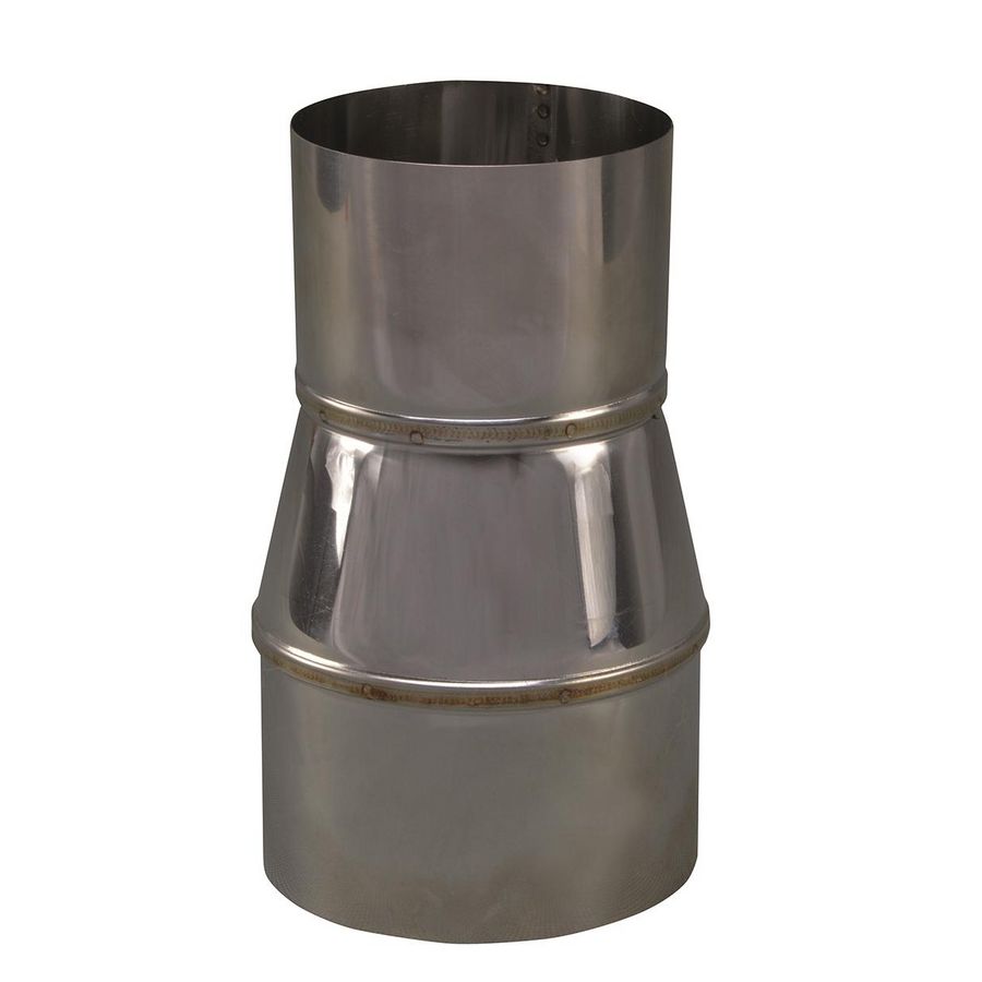 EW RVS verloopstuk 99mm uitw. - 80mm