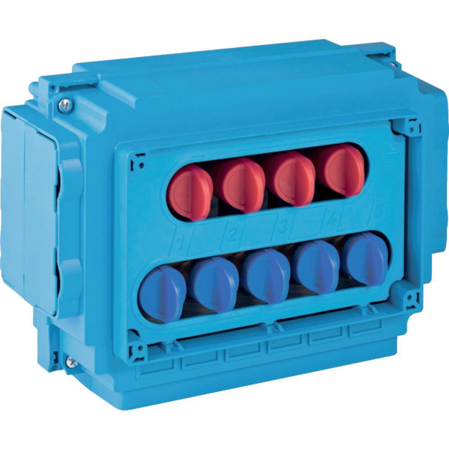 Compact verdelerunit messing