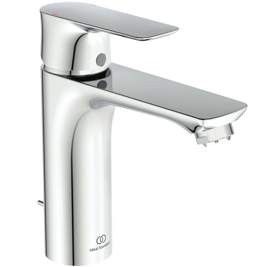 Connect Air wastafelmengkraan grande met waste lage druk chroom