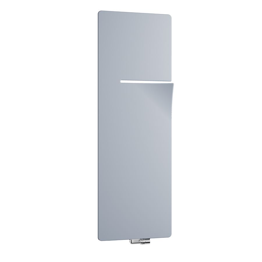 Designradiator INEO I-L = links gesloten 600x1400mm 9830 Ice Blue