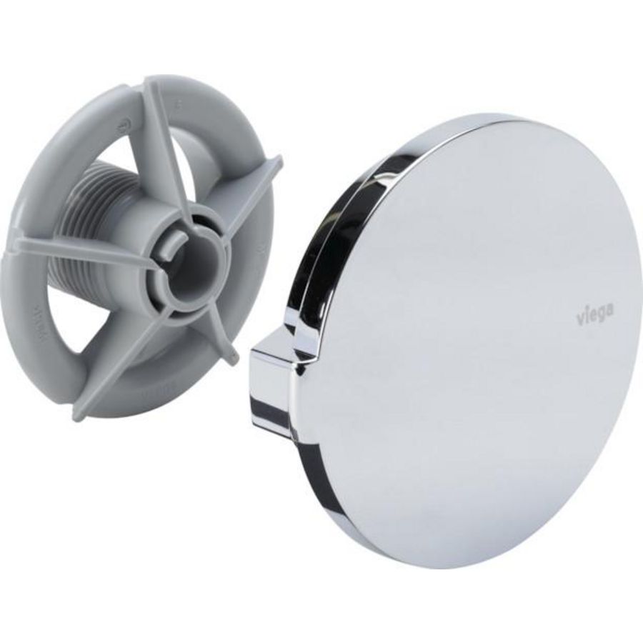 Draairozet Visign M5/R5 kunststof/verchroomd