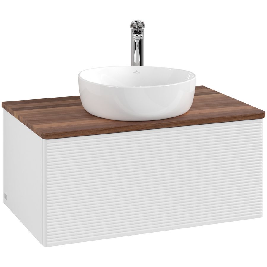 Wastafelonderkast Antao 800x360x500mm G.White.L L30152GF