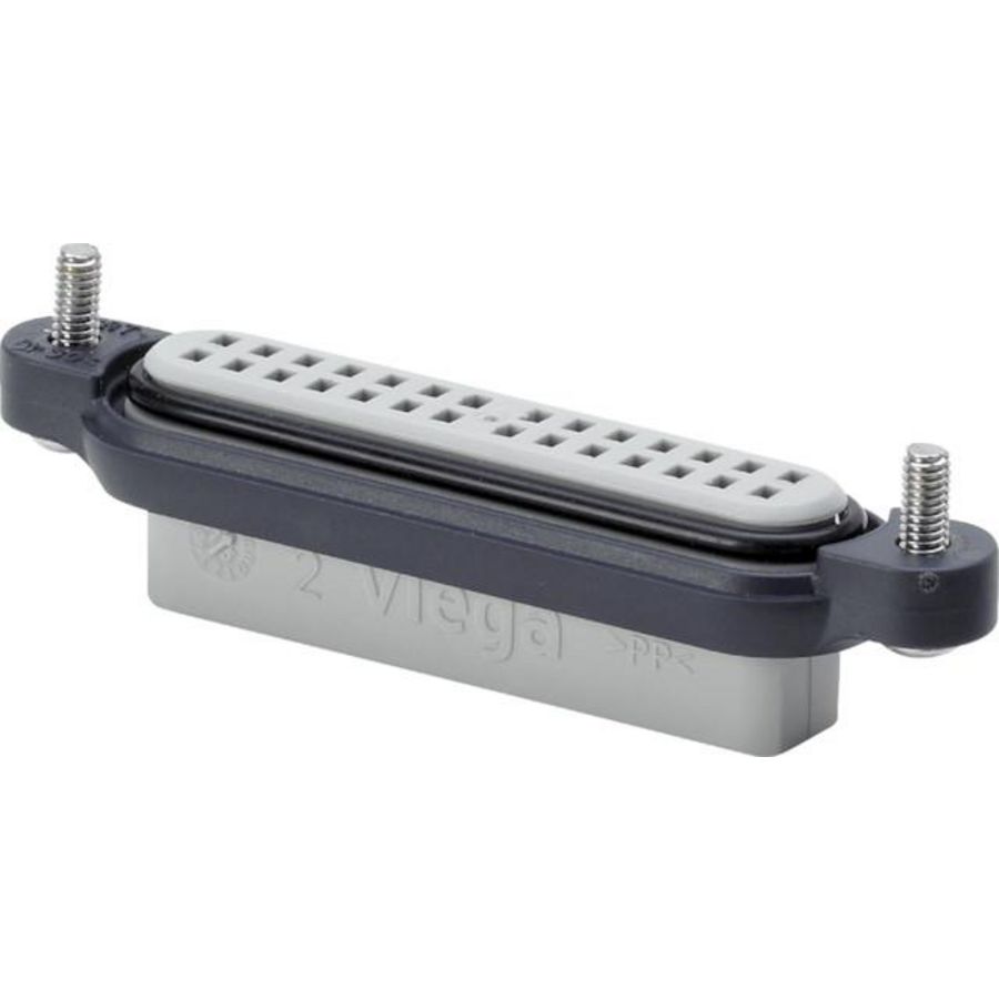 Stalenverdeler 42x7x13 kunststof/grijs