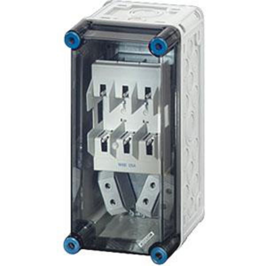 Mi Zekeringkast 1x160A NH00 3p BM1 150x300mm +PE/Nul klem
