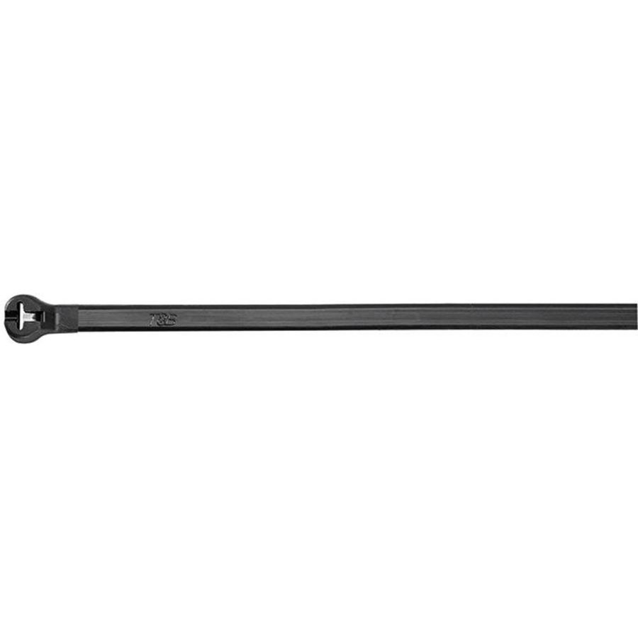 Kabelbinder TY-RAP RVS Lip 92x2,4mm UV PP Zwart VVE=1000