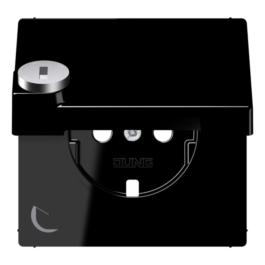 Afdekking LS990 zwart klapd&slot voor 1520NEINS