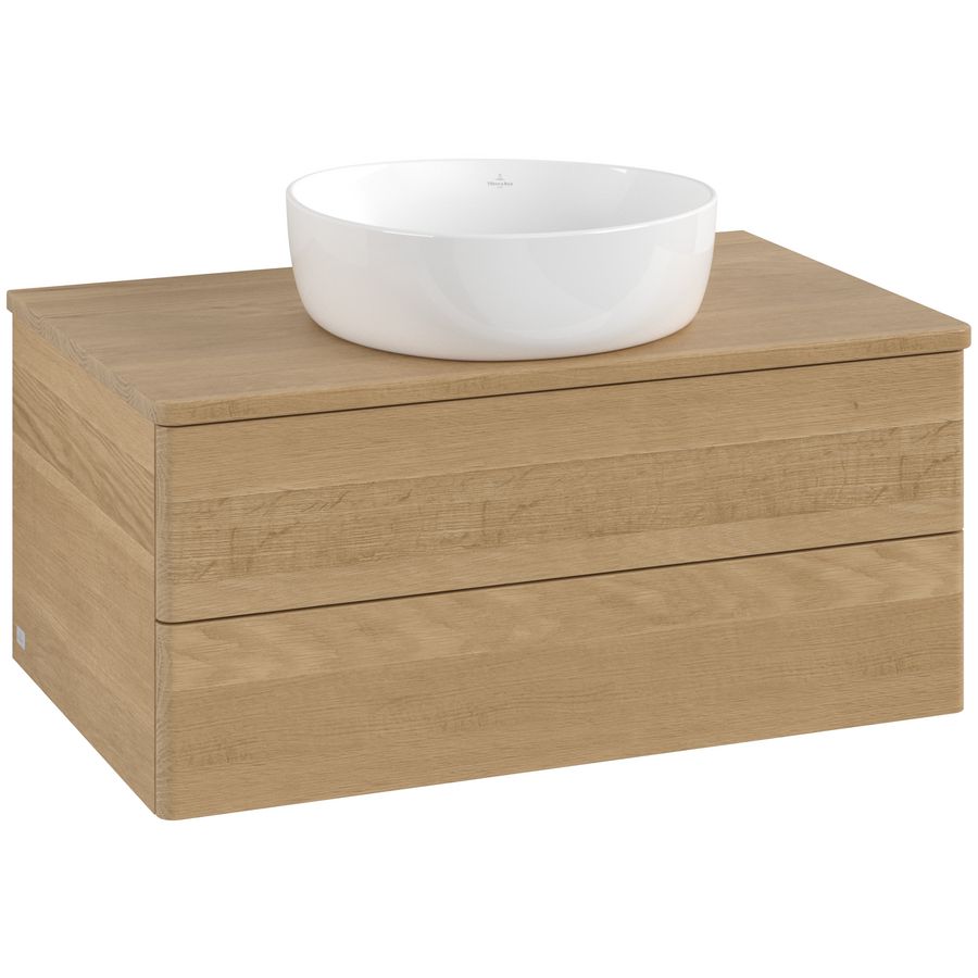 Wastafelonderkast Antao 800x360x500mm Honey Oak K19011HN