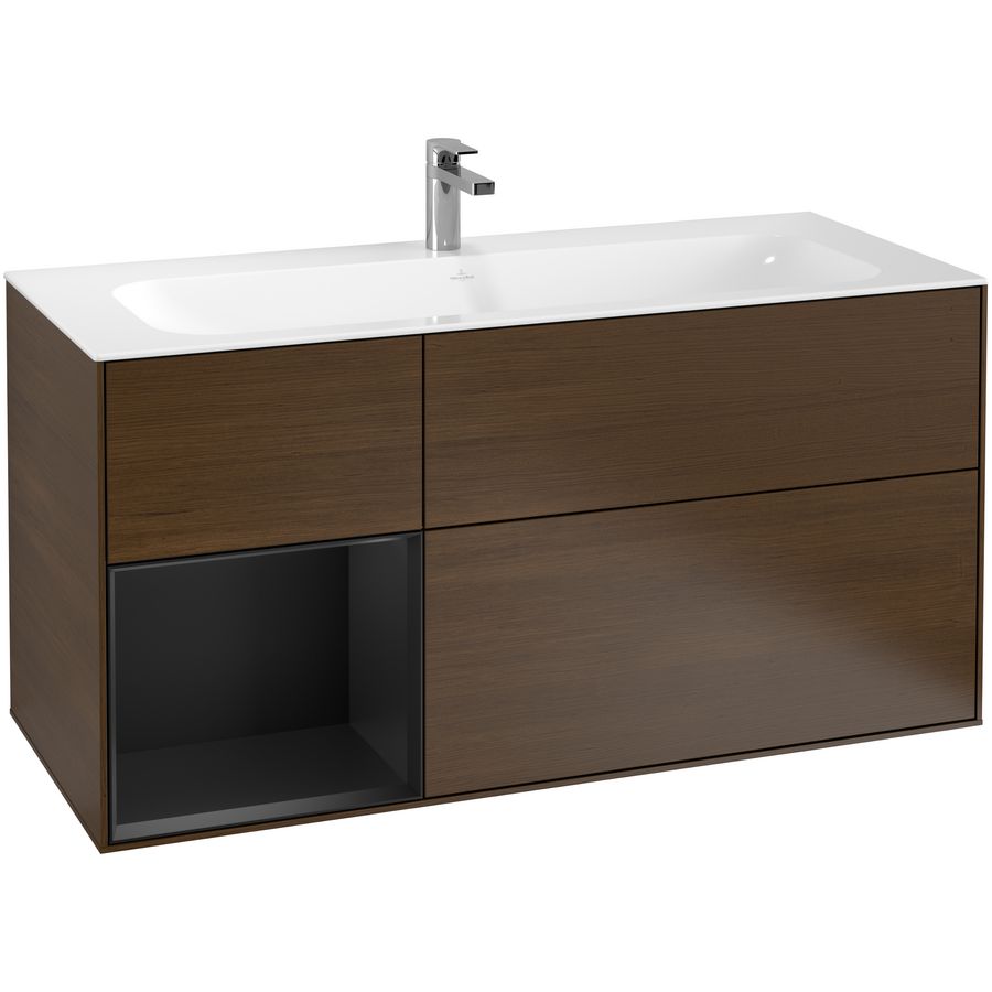 Wastafelonderkast Finion 1196x591x498mm W.Veneer F060PDGN