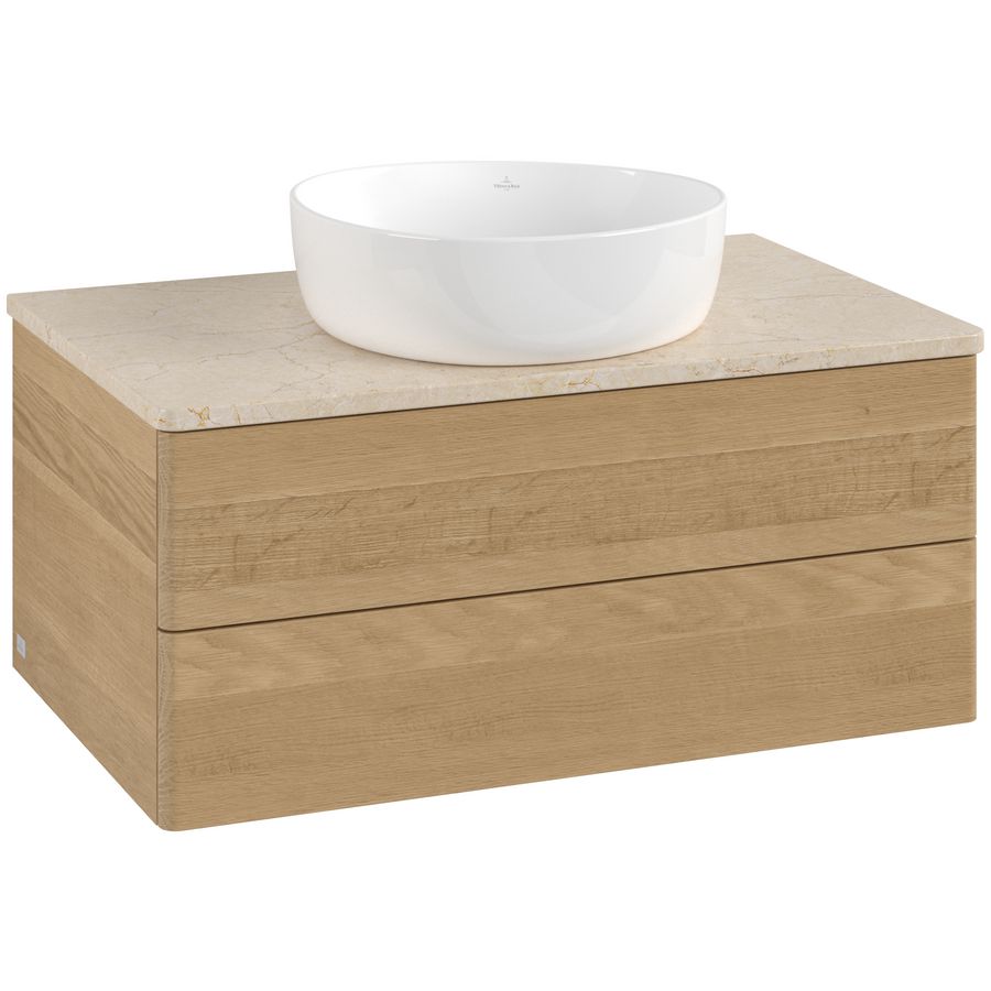 Wastafelonderkast Antao 800x360x500mm Honey Oak K19013HN