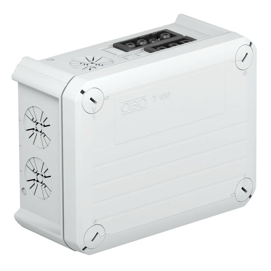 Kabeldoos wieland 3z3p+1z4p 150x116x67 polypr. li.grijs