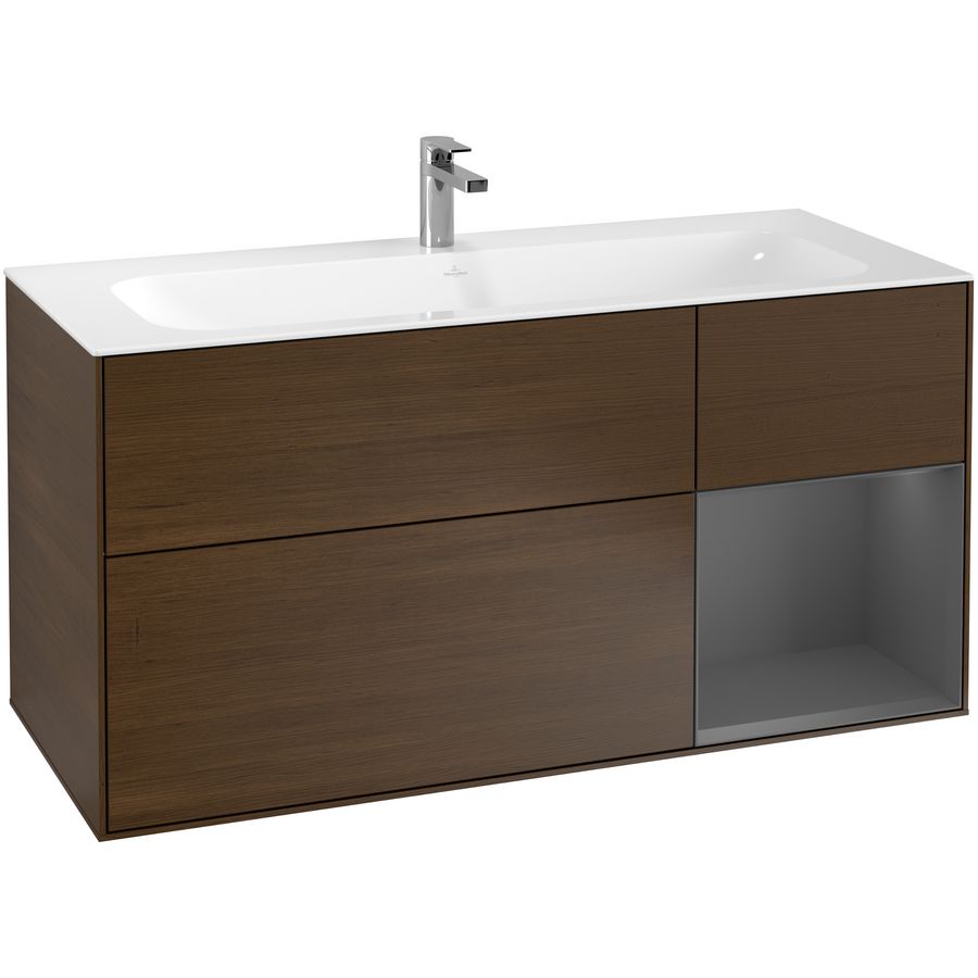 Wastafelonderkast Finion 1196x591x498mm W.Veneer F070GKGN