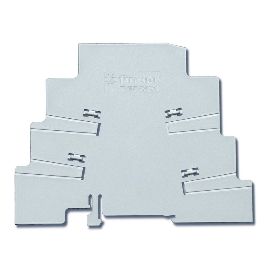 Isolatieplaat voor serie 39 en aansluitvoeten S.93