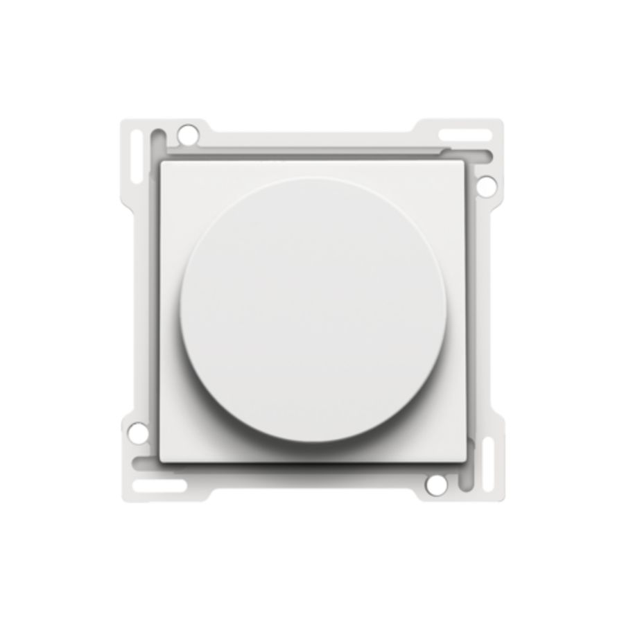 Afwerkingsset op/neer draaischakelaar white coated